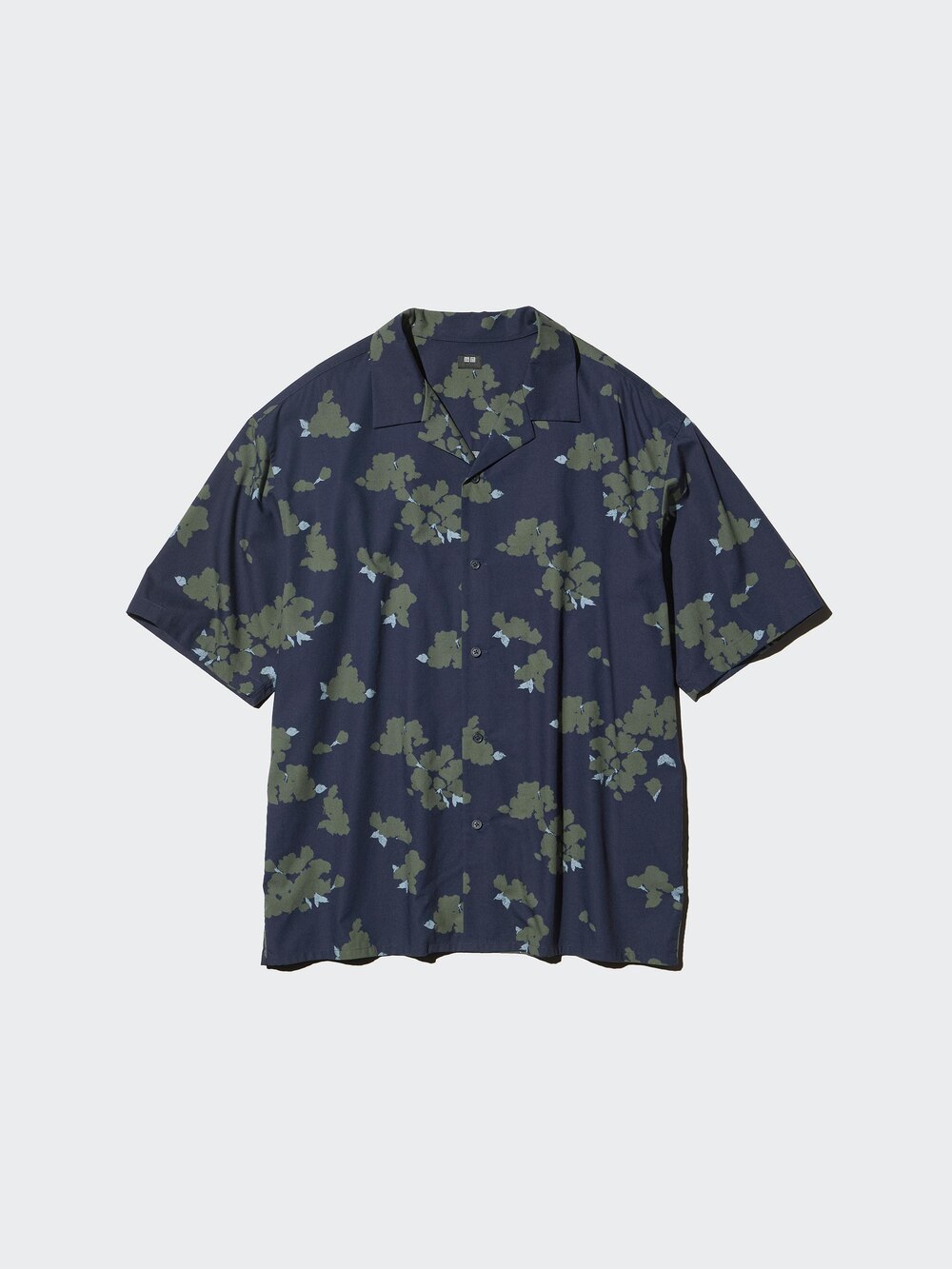 Uniqlo Open Collar Shirt | Short Sleeve | Printed — фото 4