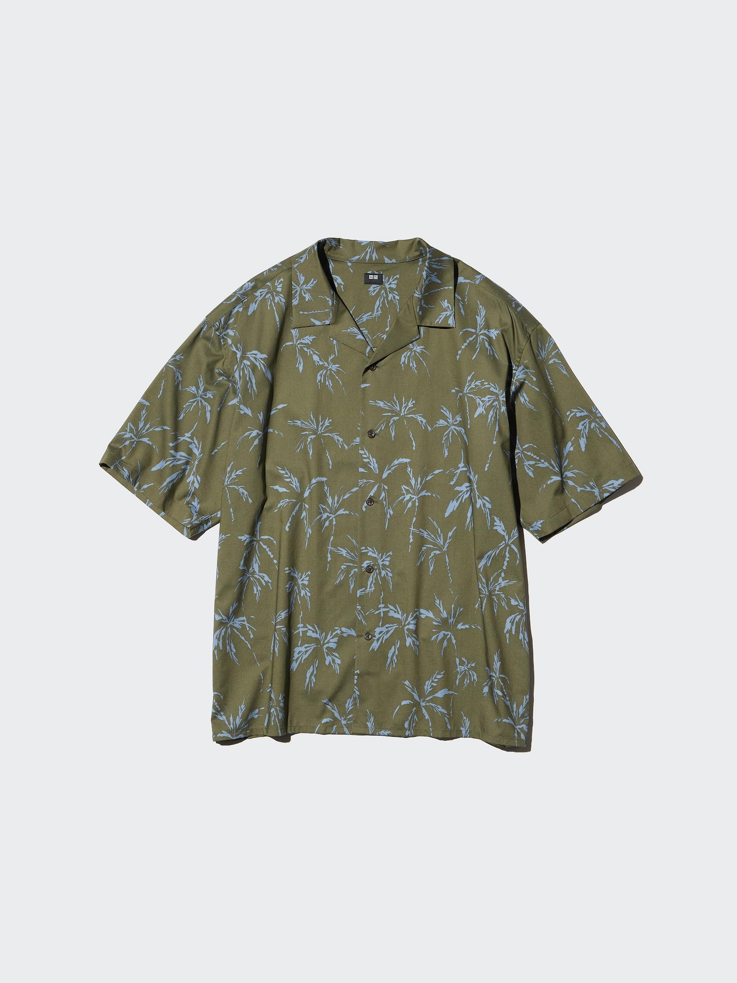 Unisex Open Collar Shirt | Printed | UNIQLO CA