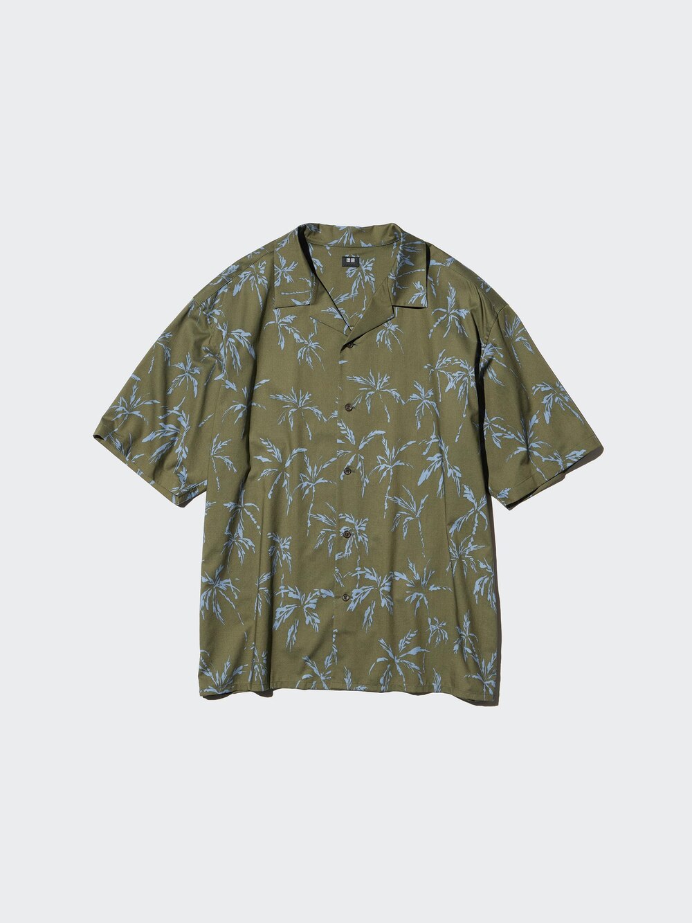 Uniqlo Open Collar Shirt | Short Sleeve | Printed — фото 2