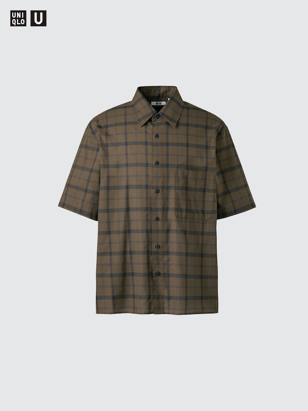 Boxy Shirt | Short Sleeve | Checked