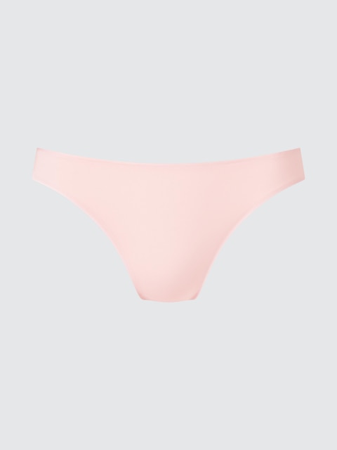 Uniqlo - String Airism Sans Coutures - Rose - Xs