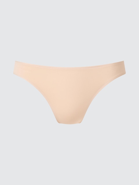 Uniqlo - String Airism Sans Coutures - Beige - Xs