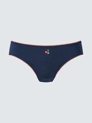Middle Waist Briefs (Cherry)