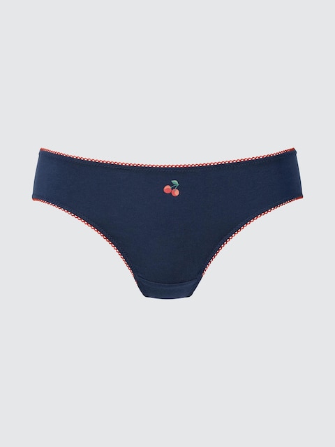 Uniqlo - Culotte (Cerises) - Bleu Marine - Xxl