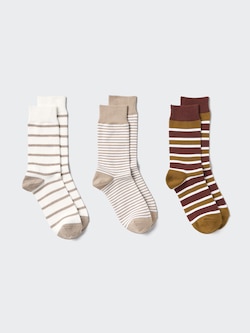 CHAUSSETTES À RAYURES 3 PAIRES