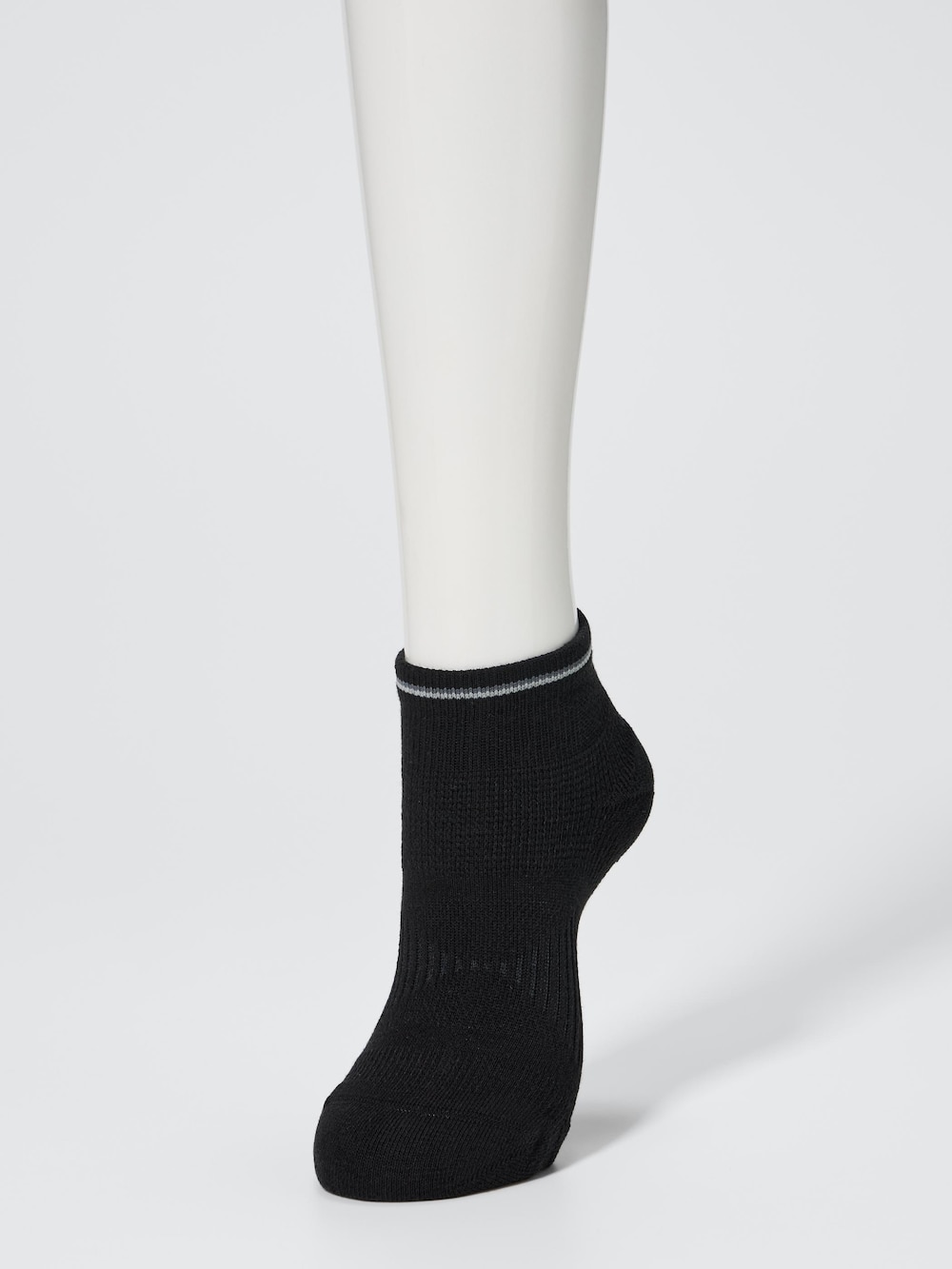 Женские носки Uniqlo Pile Short Socks | 3 Pairs | Ribbed — фото 3
