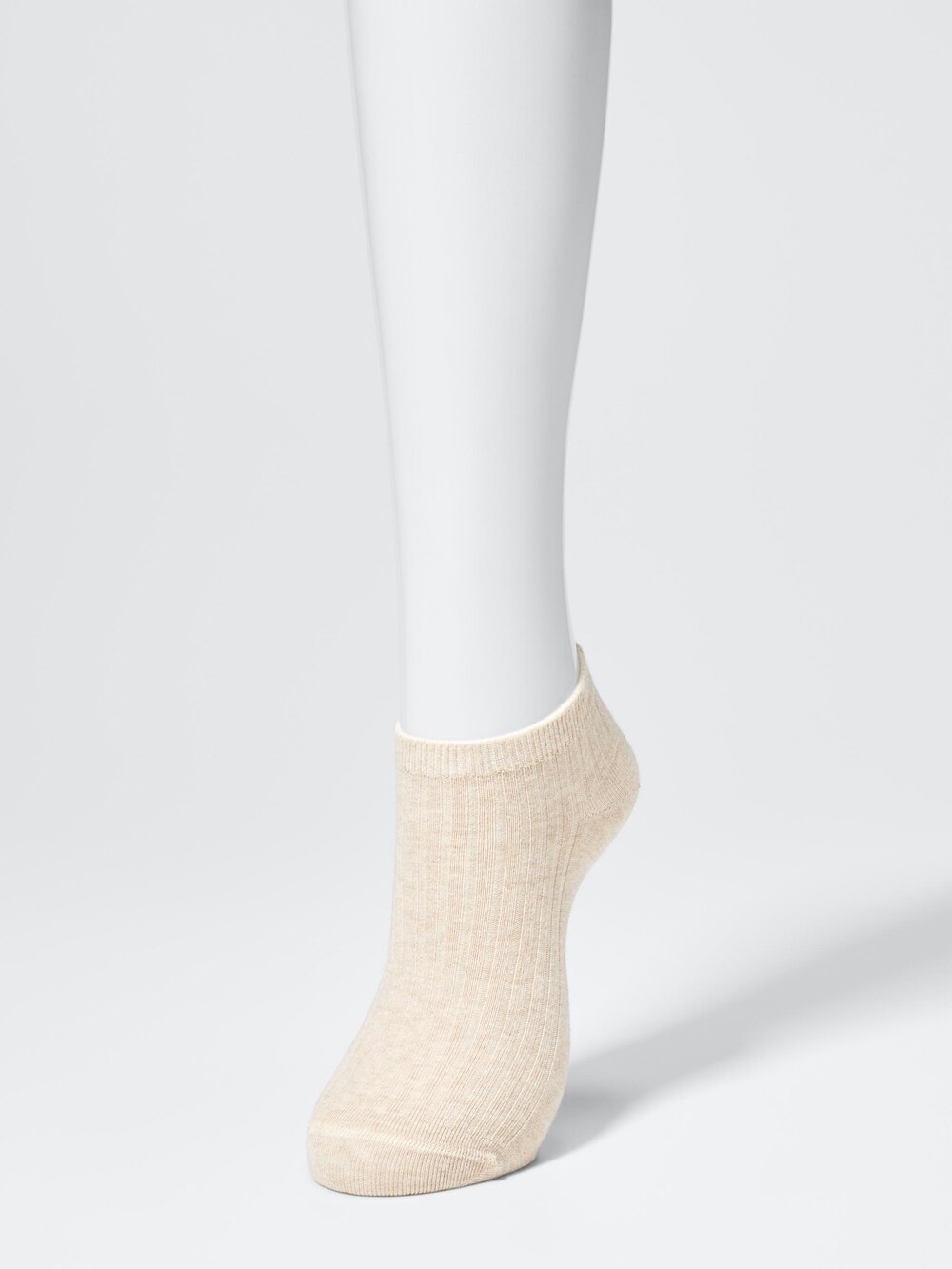 Женские носки Uniqlo Ribbed Short Socks | 3 Pairs — фото 2