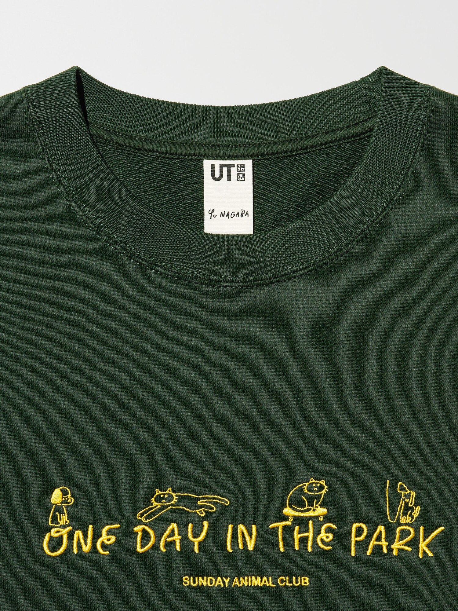 ゆいq Men's Yu Nagaba UT Graphic Sweatshirt | UNIQLO UK