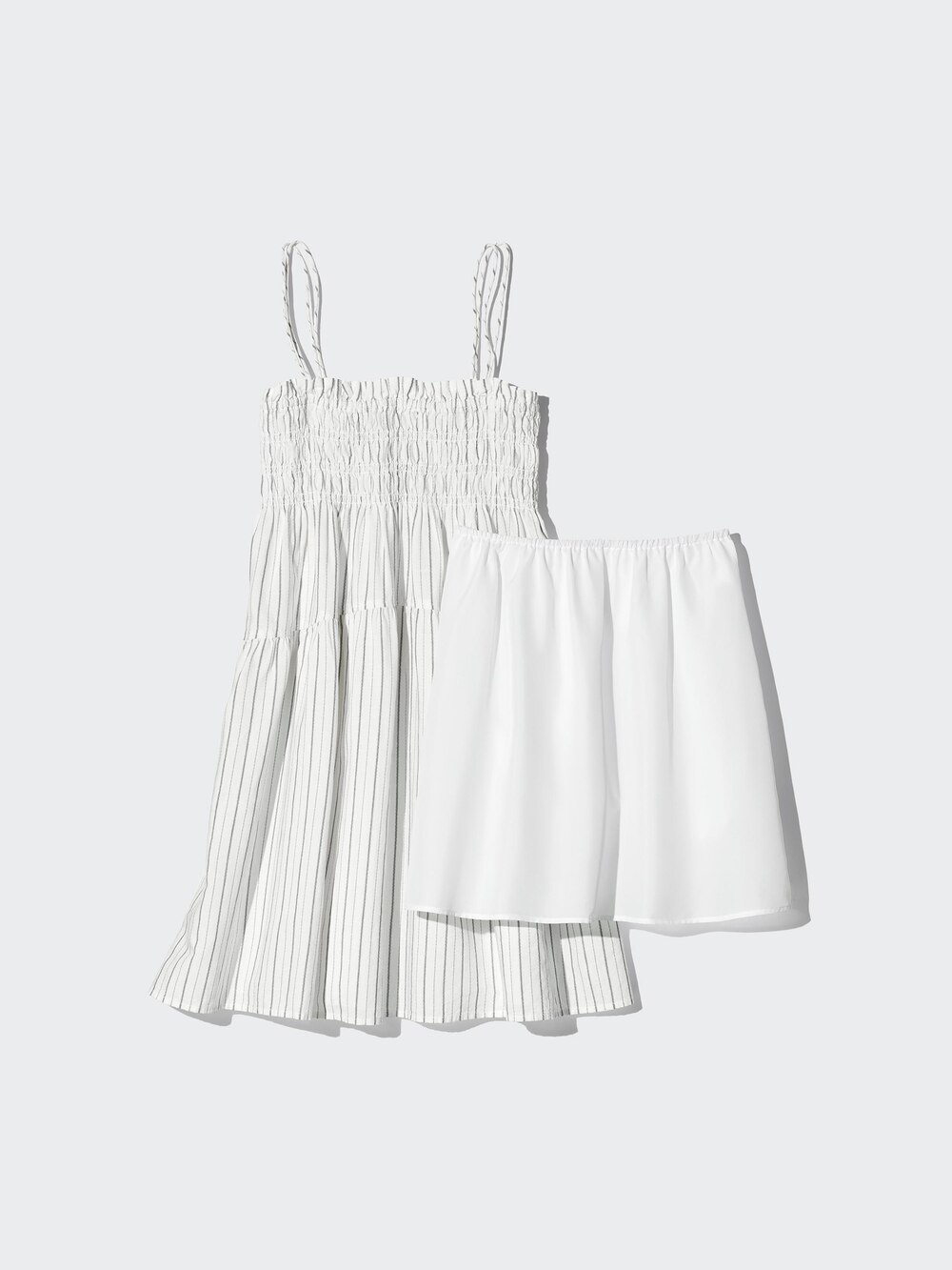 Uniqlo Linen Blend Camisole Dress | Striped — фото 7