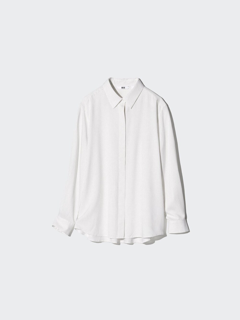Uniqlo Rayon Blouse | Striped — фото 5