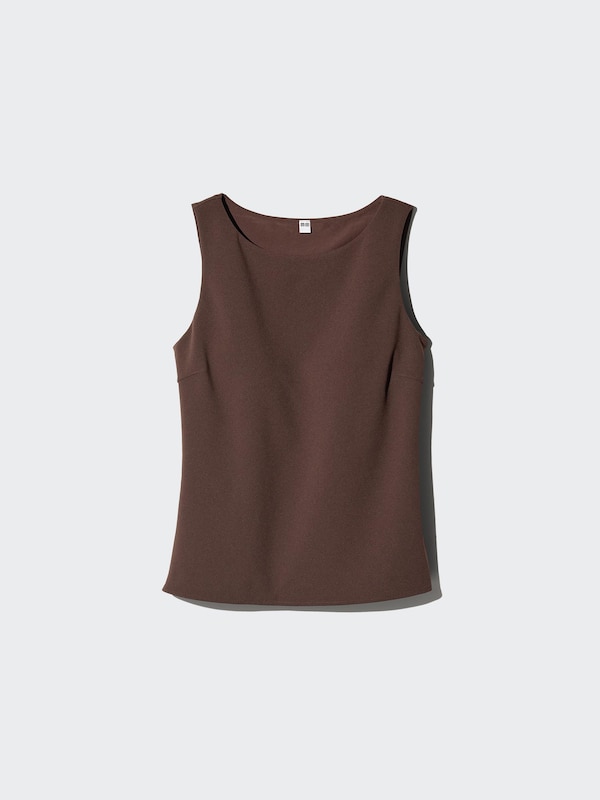 Crepe Jersey Boat Neck Bra Top