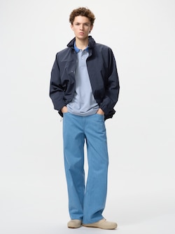 Wide Straight Color Jeans