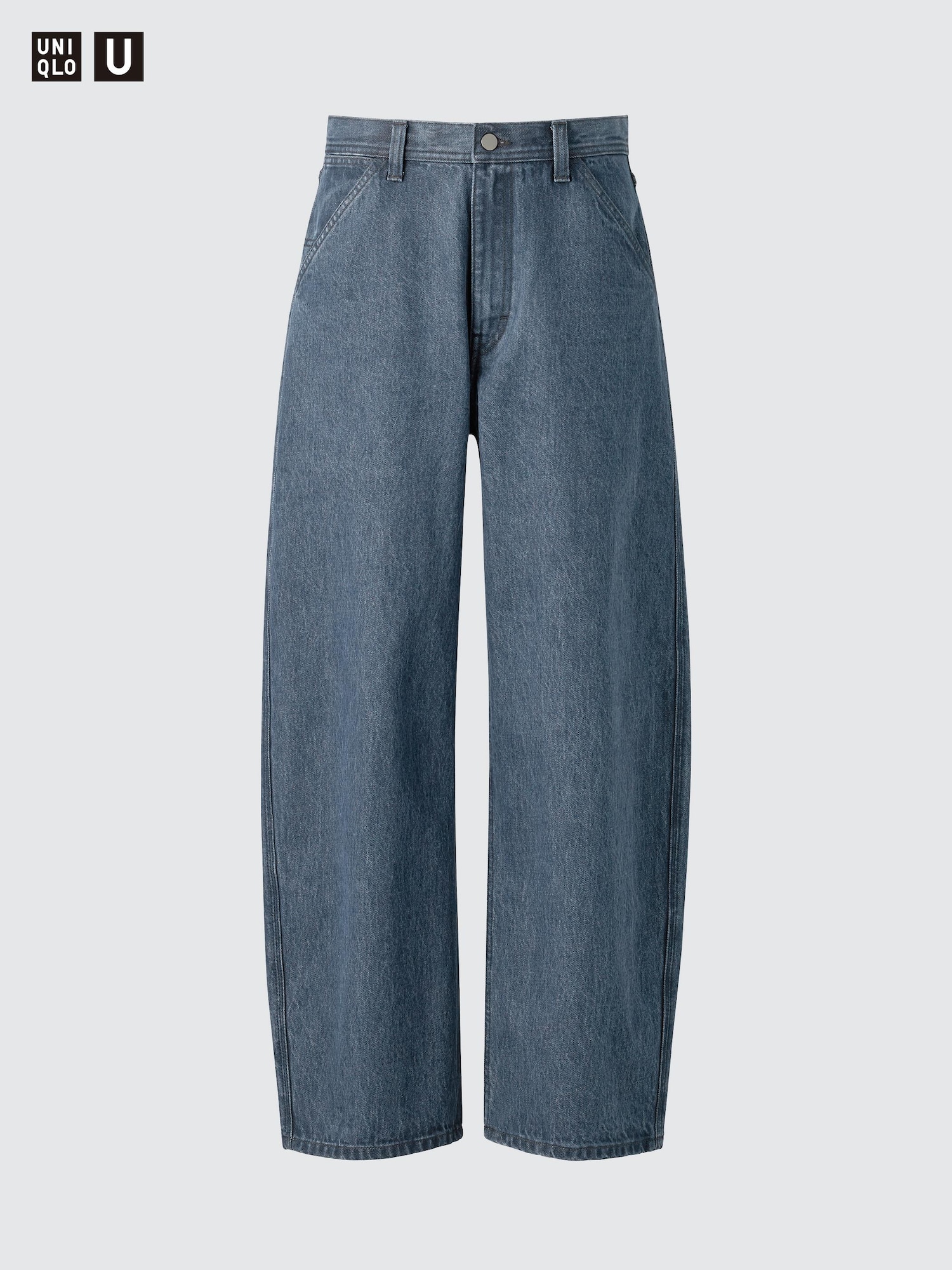 Men's Wide Tapered Jeans | UNIQLO US