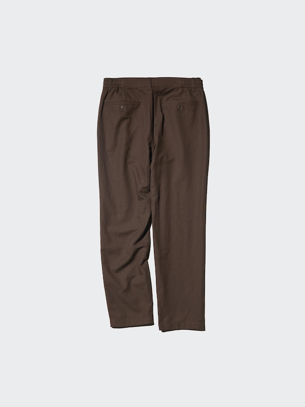 Linen Blend Relaxed Pants
