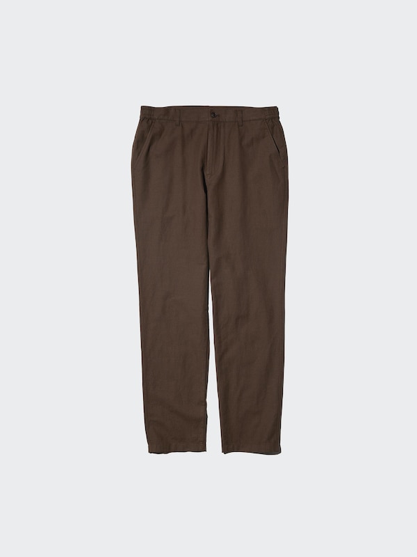 Linen Blend Relaxed Pants | Tall