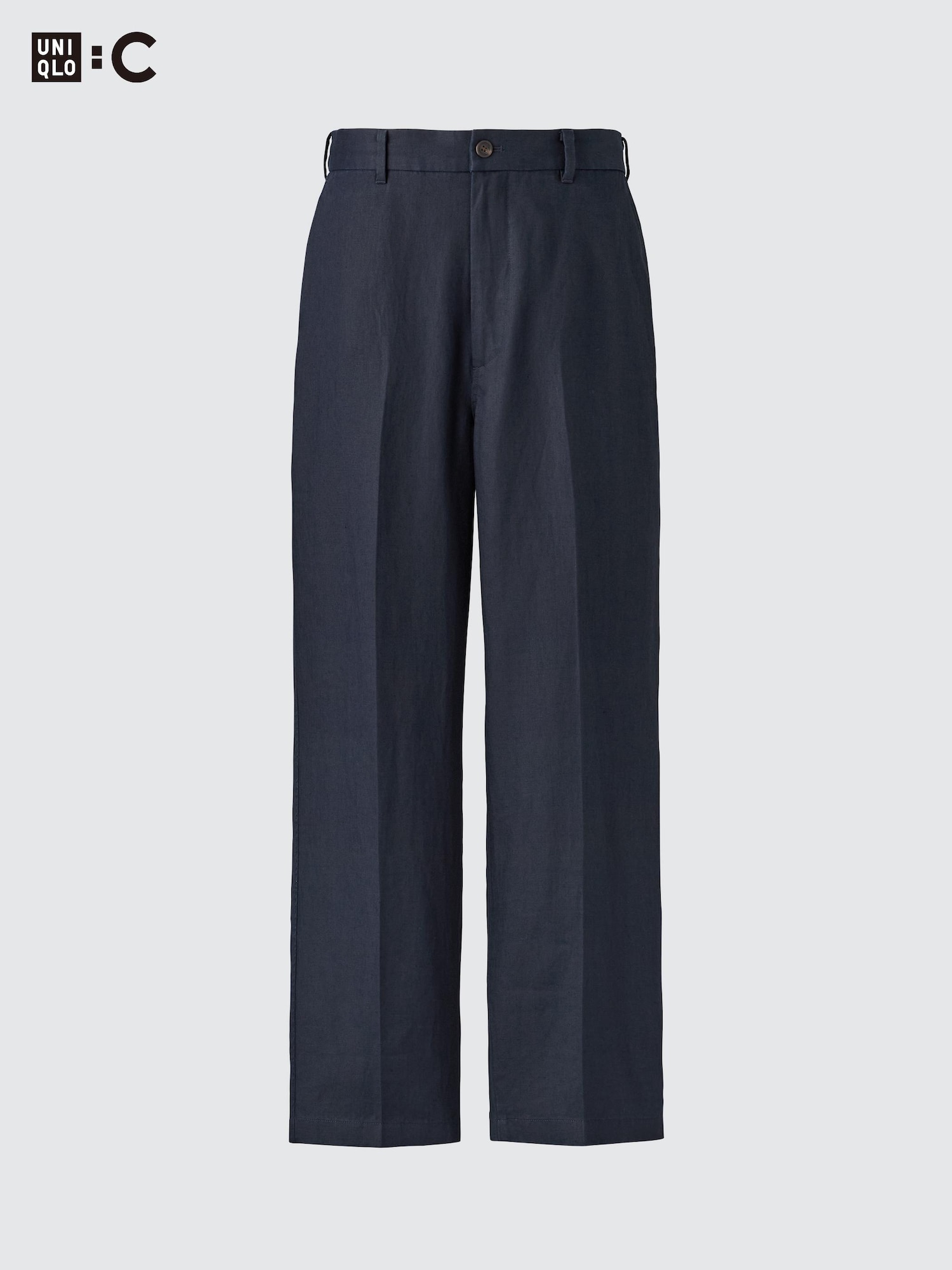 Men's Premium Linen Wide Pants | UNIQLO US