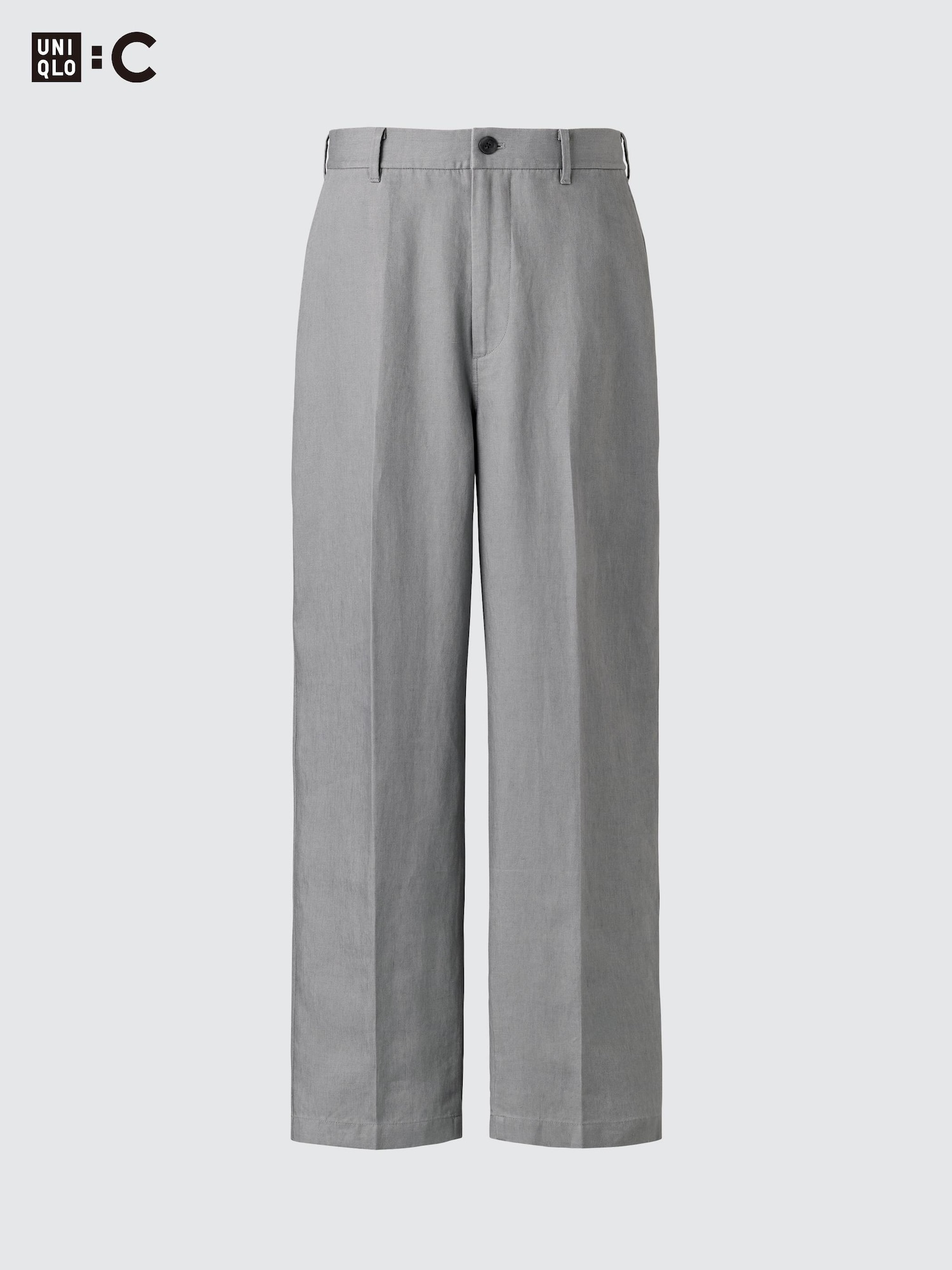 Unisex Premium Linen Wide Pants | UNIQLO CA