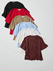 Boxy Knitted T-Shirt