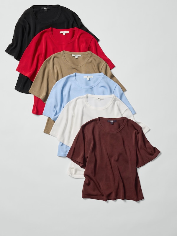 Boxy Knitted T-Shirt