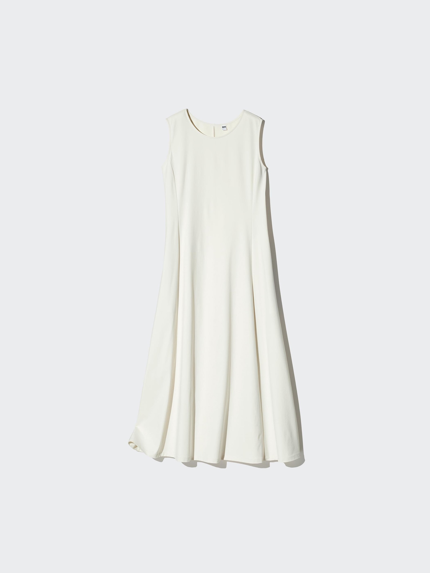 UNIQLO Women's Ultra Stretch AIRism Dress, Off White, Large