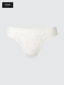 Floral Flat Lace Tanga