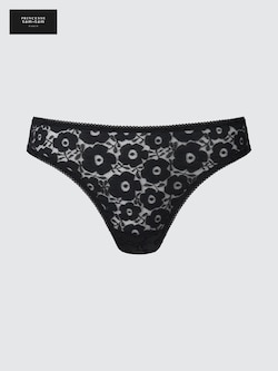 Floral Flat Lace Tanga