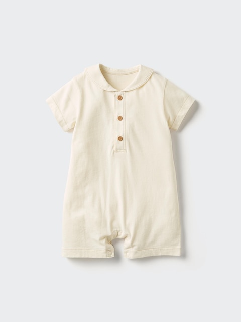 Uniqlo Natural - One Piece Outfit (Short Sleeve) - 12-18 Months (80Cm)