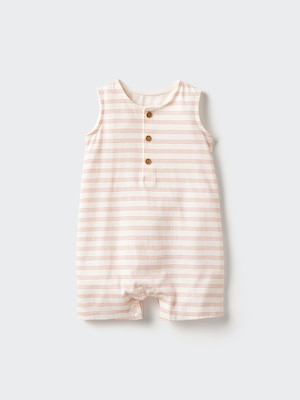 One Piece Outfit (Sleeveless, Striped)