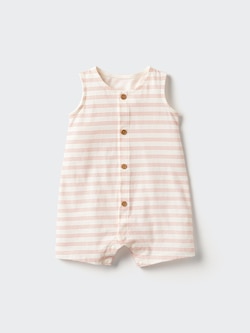 One Piece Outfit (Sleeveless, Striped)