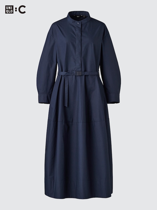 Cotton Volume Sleeve Dress