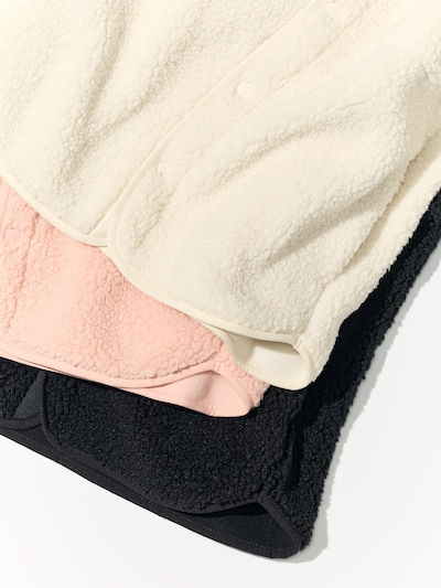 Pile Lined Fleece Cardigan