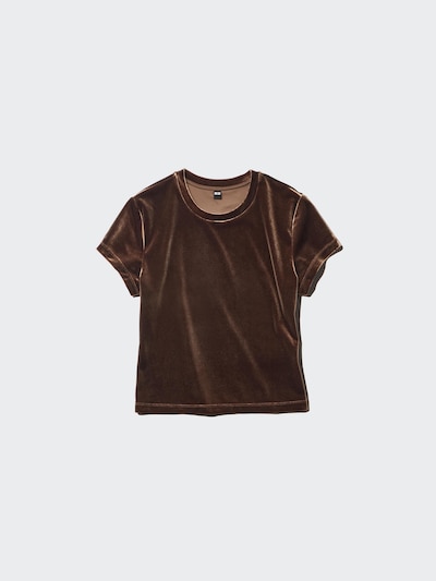 Soft Velour Mini T-Shirt