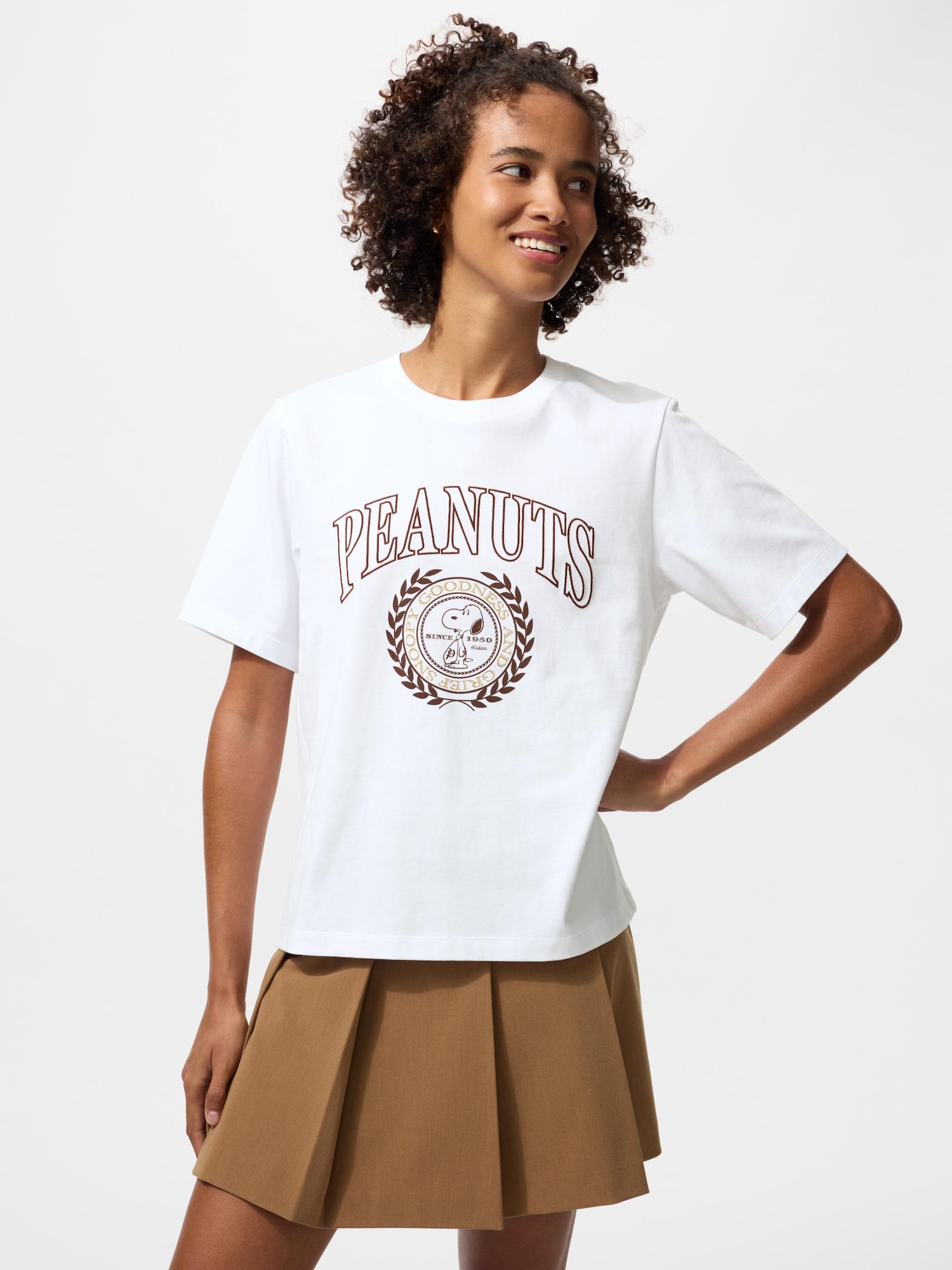 UNIQLO Peanuts UT T-Shirt White Small