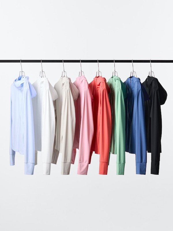 AIRism UV Protection Ultra Stretch Full-Zip Hoodie