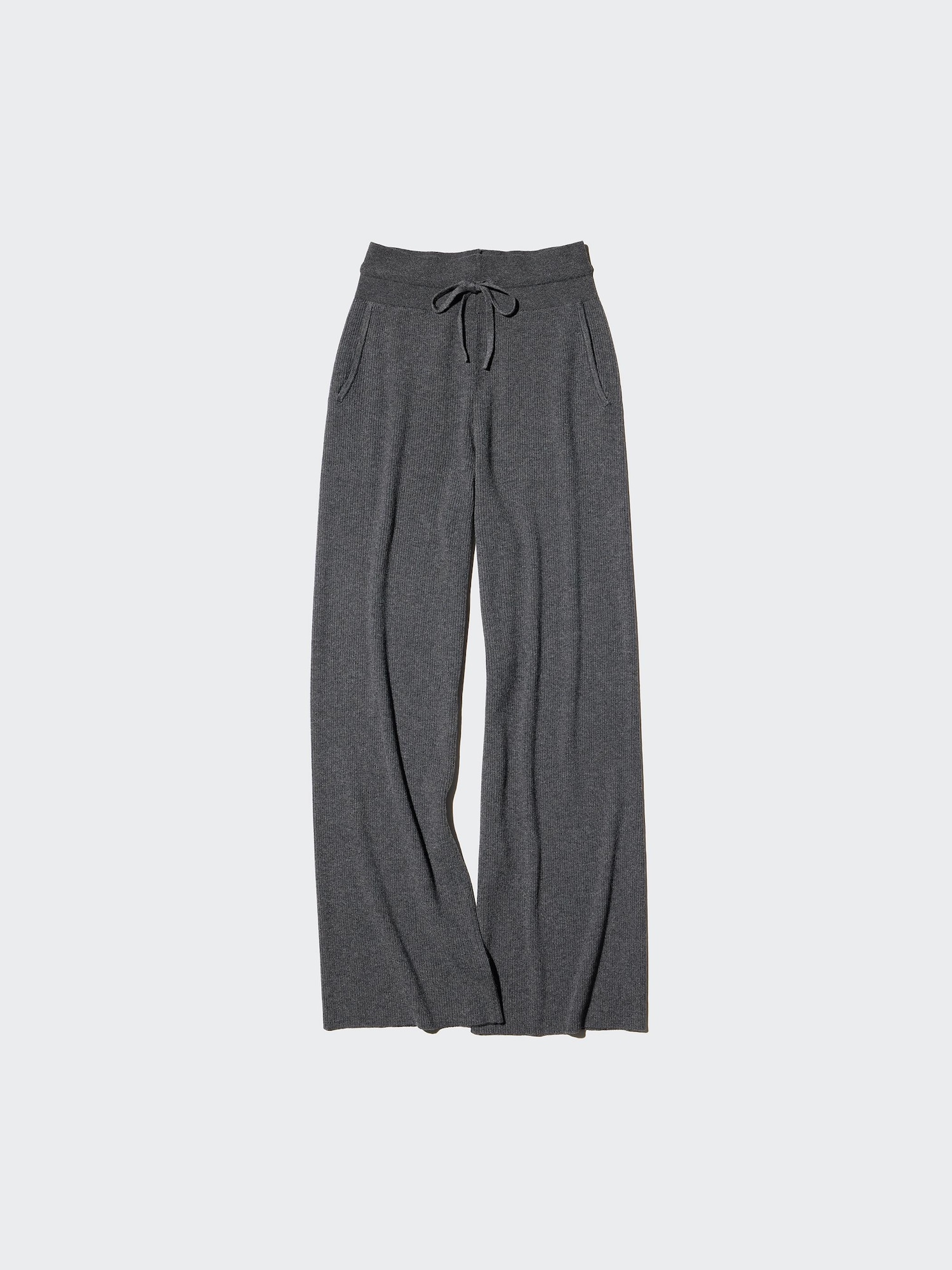 Women's Washable Knit Ribbed Pants | UNIQLO US