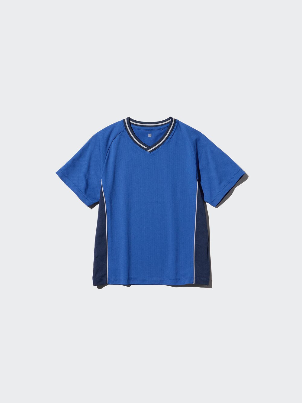Uniqlo DRY-EX V-Neck T-Shirt | Bicolor — фото 4