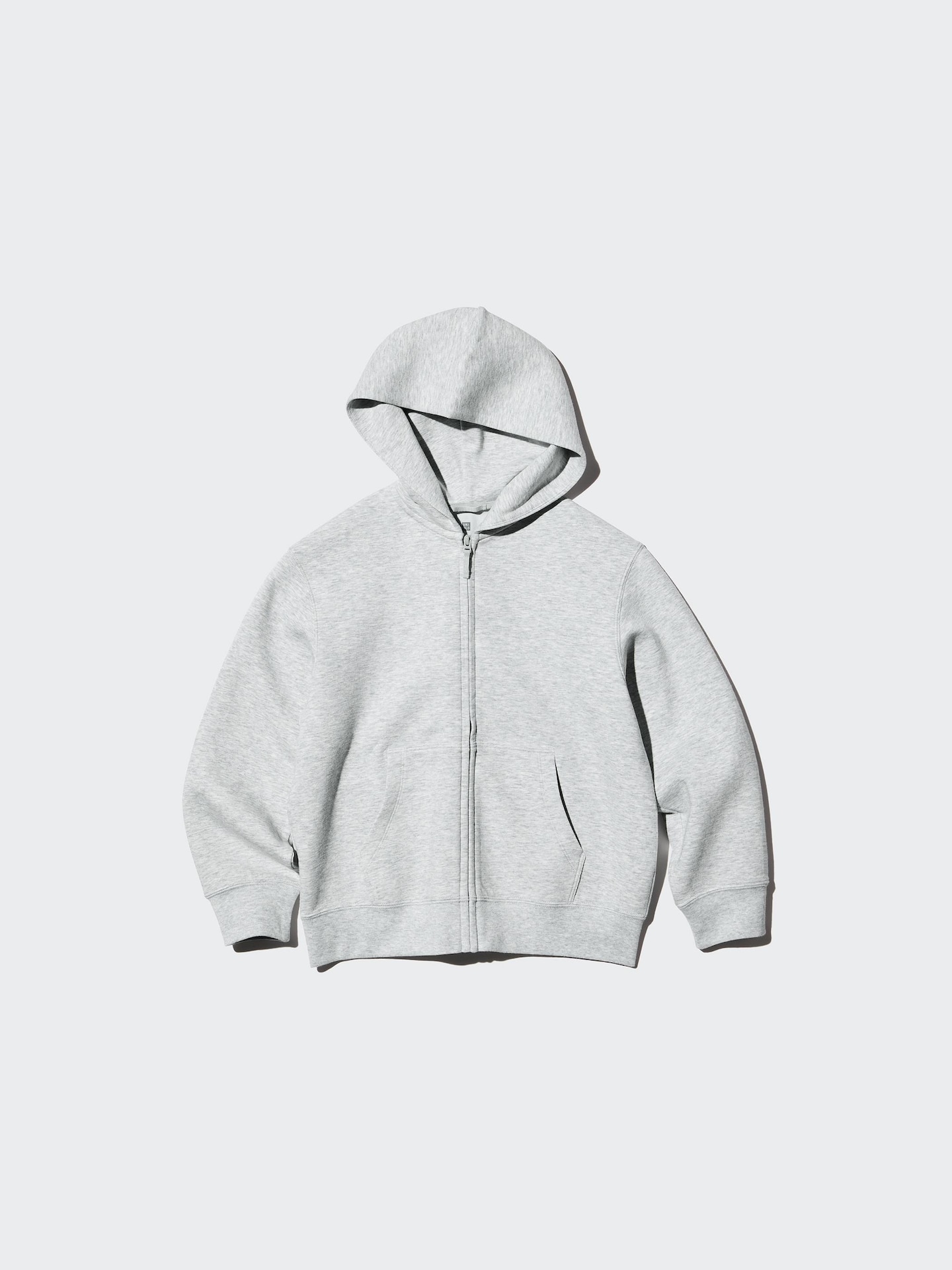 Детское худи Uniqlo DRY Sweat Full-Zip, цвет: Чёрный — фото 5