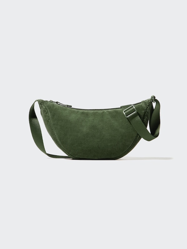 Women's Round Mini Shoulder Bag (Corduroy) | UNIQLO UK