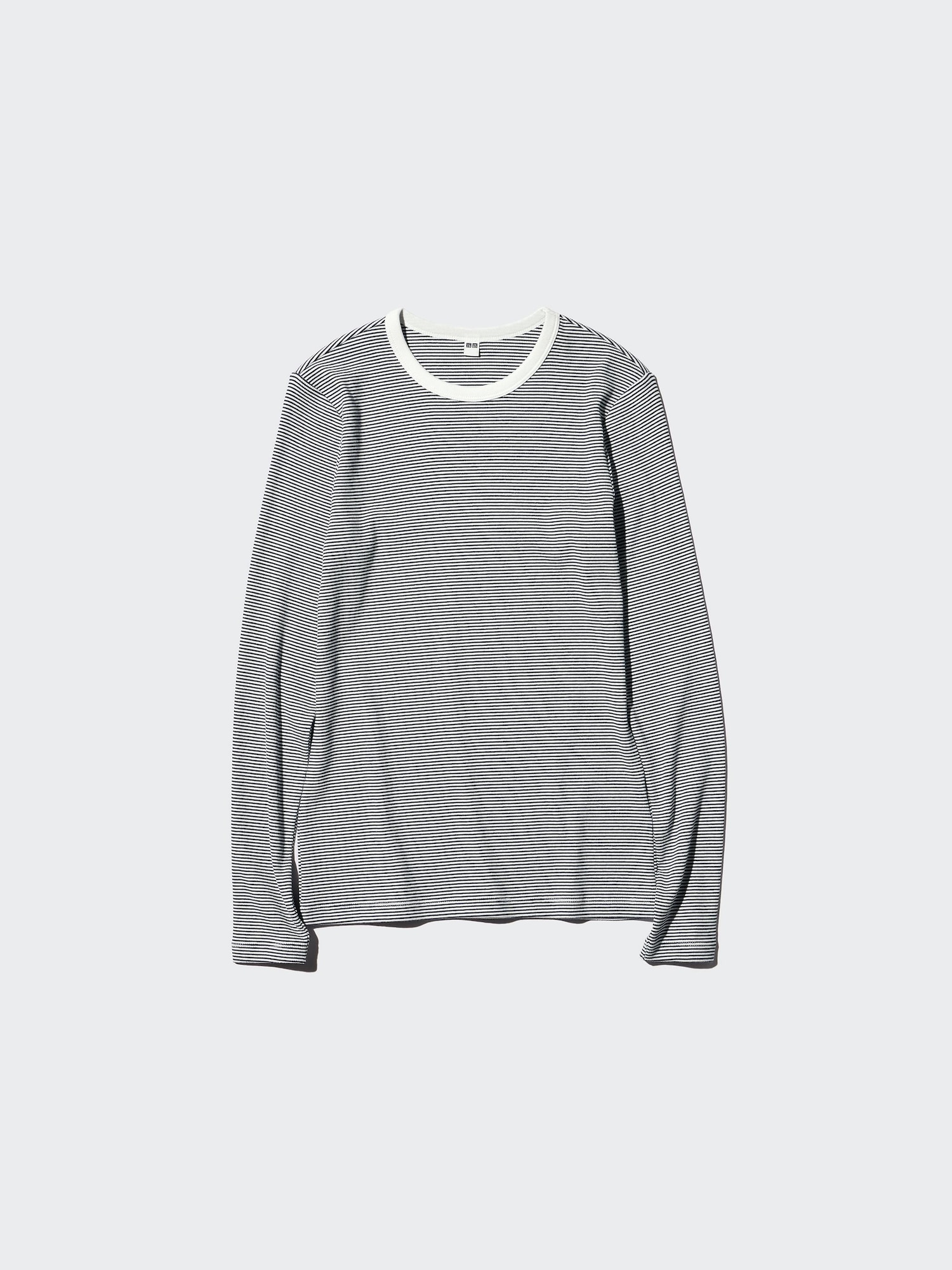 Women's Soft Ribbed T-Shirt | Striped | UNIQLO US