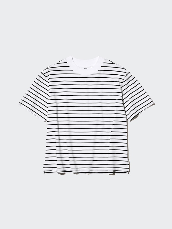 AIRism Cotton T-Shirt | Striped