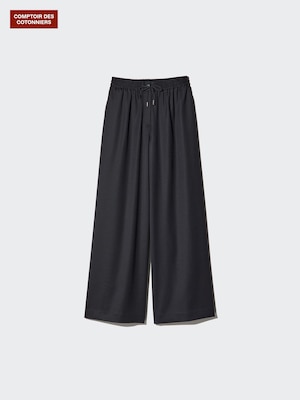 Wool Wide Trousers