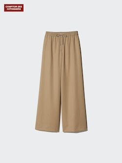 Wool Wide Trousers