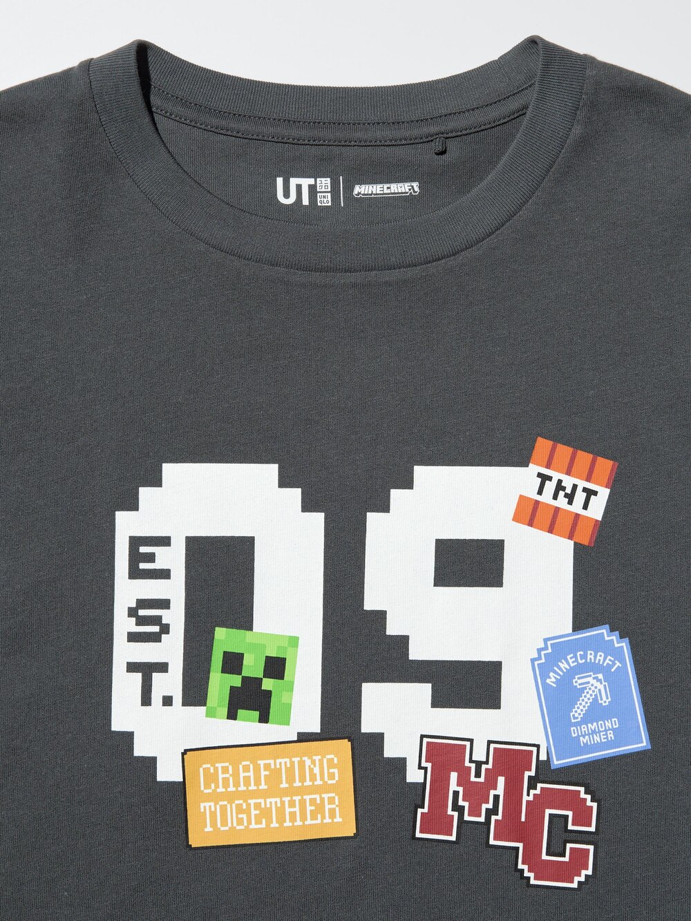 Uniqlo Minecraft UT Graphic T-Shirt — фото 5