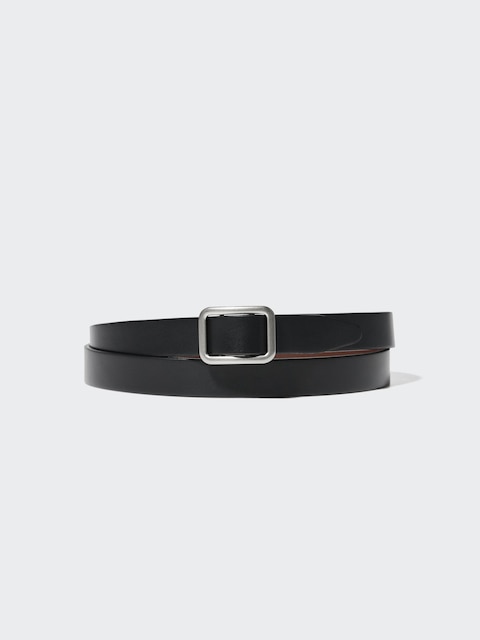Uniqlo Reversible Holeless Narrow Belt