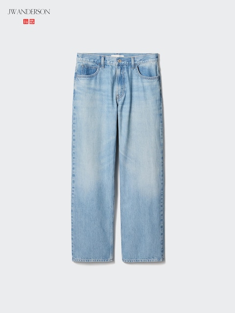 Uniqlo - Jean Droit (Long) - Bleu - 40Inch