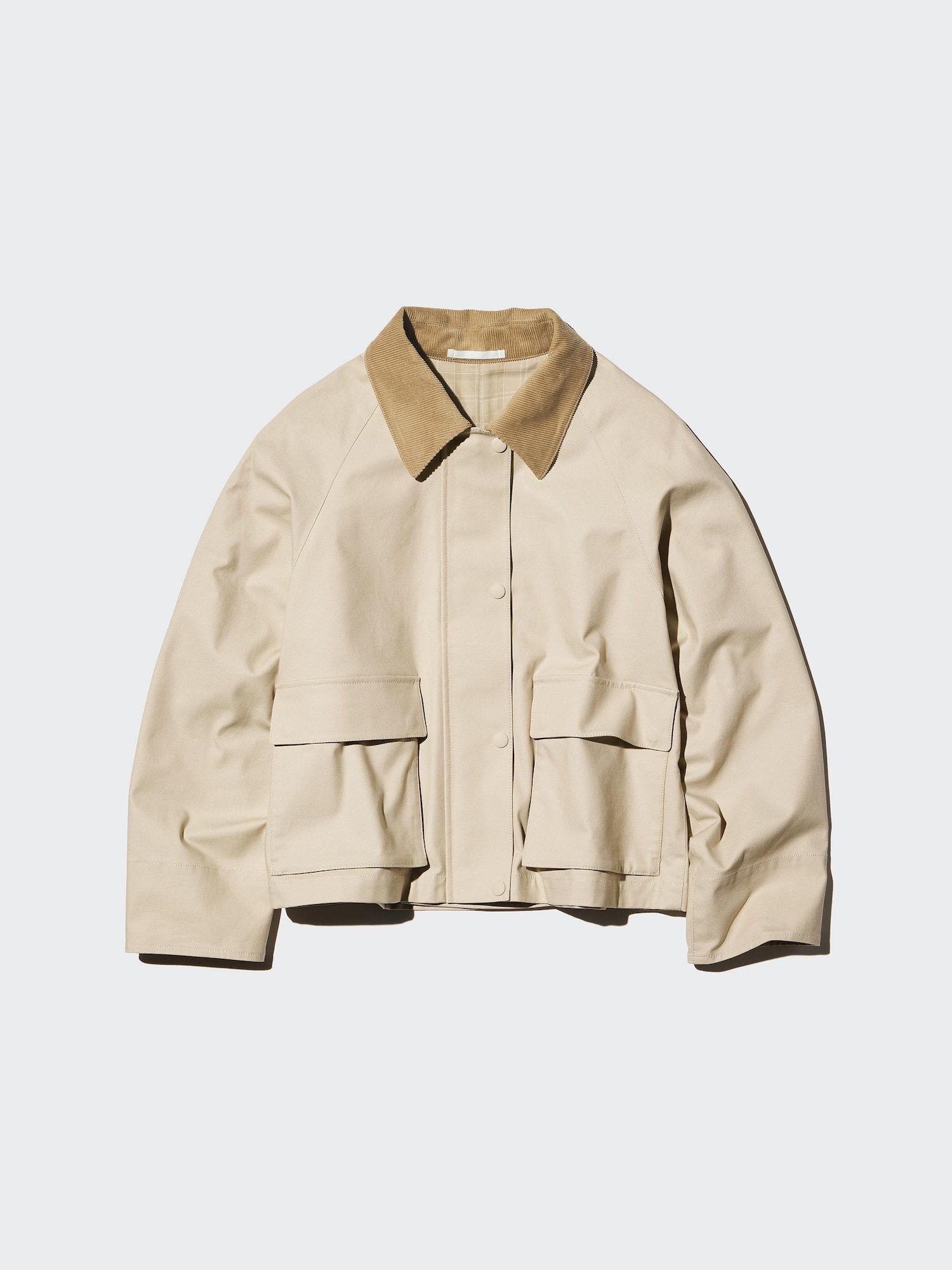 UNIQLO Women's Barn Short Jacket, Beige