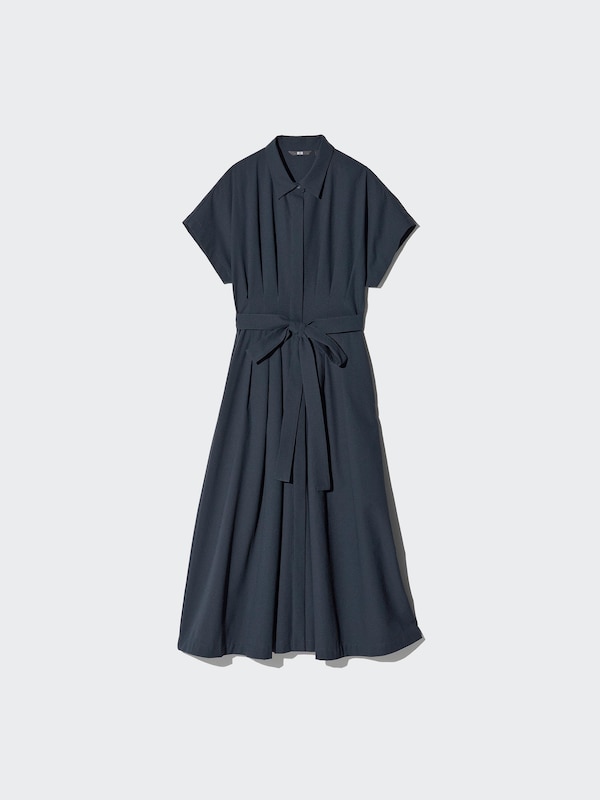 Seersucker Shirt Dress