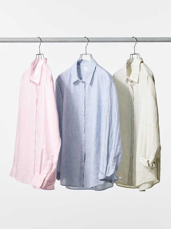 Premium Linen Shirt | Striped