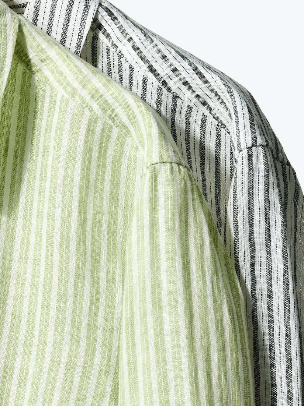 Uniqlo Premium Linen Shirt | Striped — фото 4