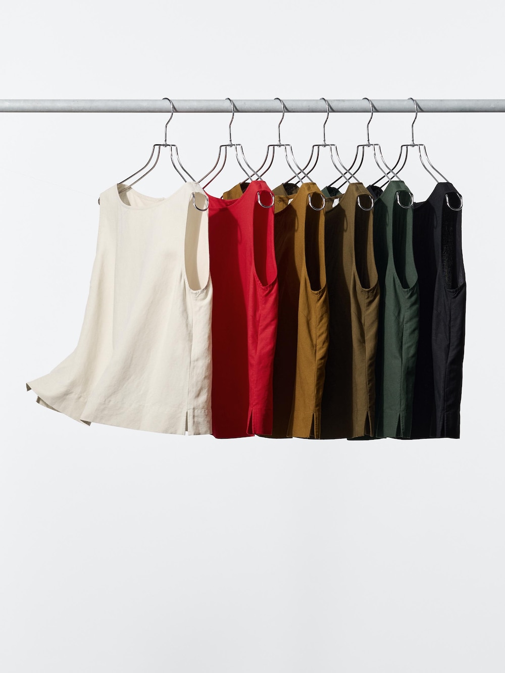 Uniqlo Linen Blend Blouse | Sleeveless — фото 4